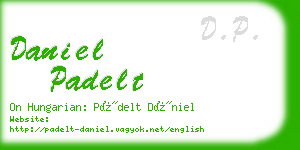 daniel padelt business card